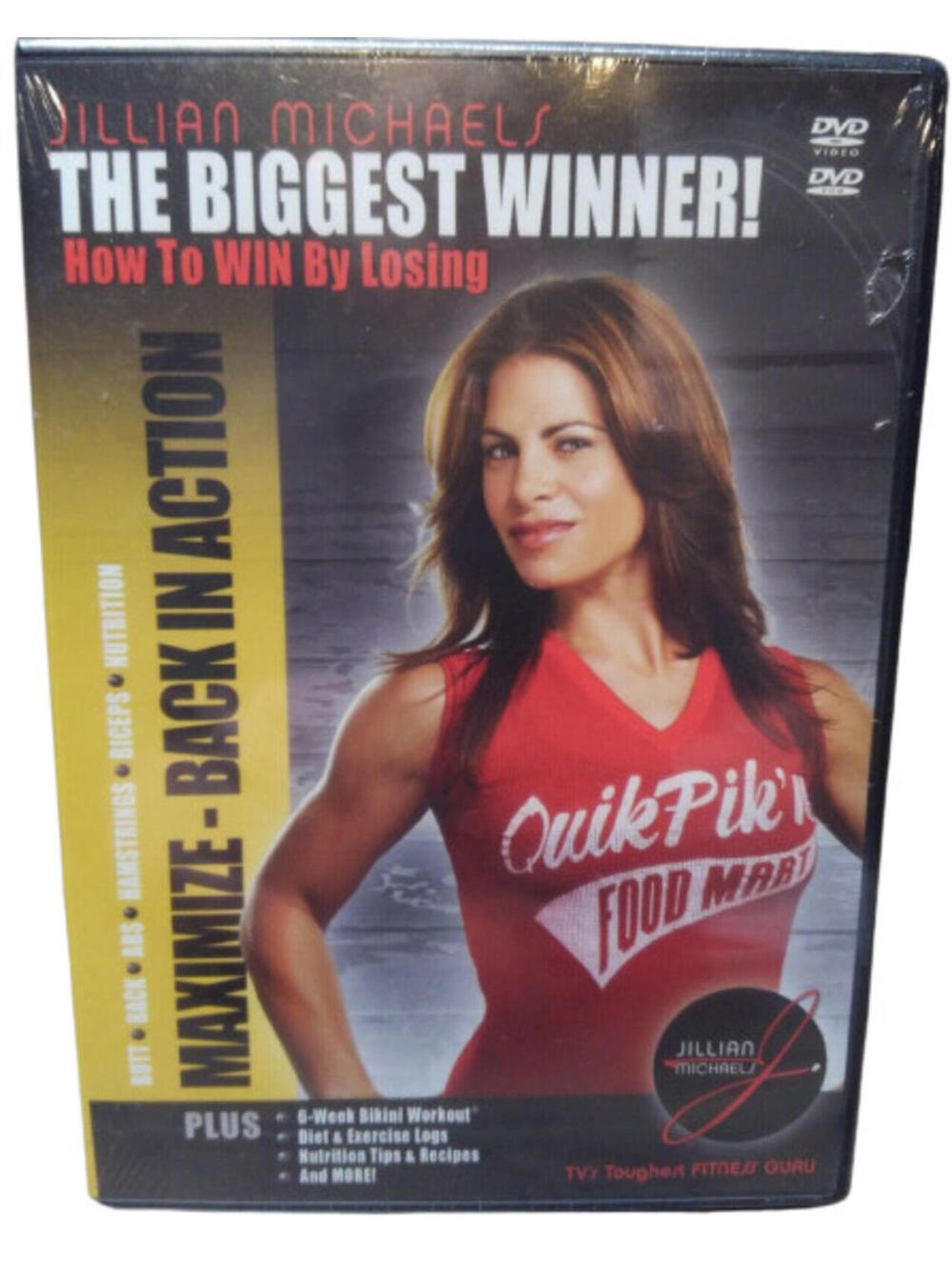 Jillian Michaels The Biggest Winner Maximize Back in Action DVD